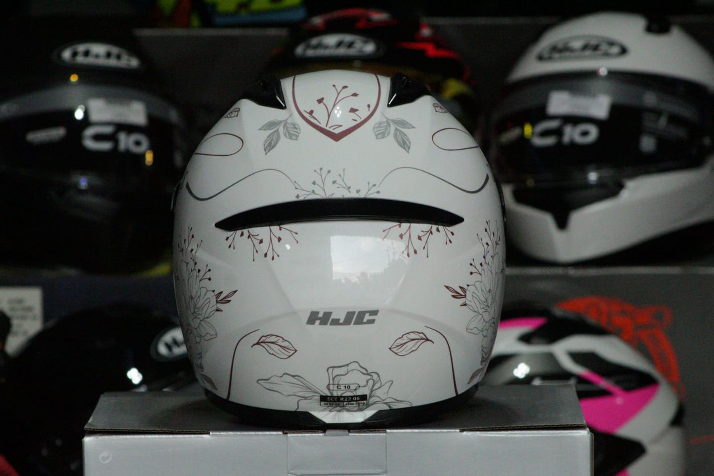 CASCO HJC C10 EPIK BLANCO GLOSS