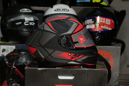 CASCO MT HELMETS REVENGE 2S HATAX ROJO