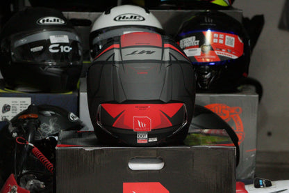 CASCO MT HELMETS REVENGE 2S HATAX ROJO