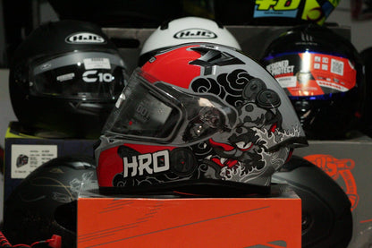 CASCO INTEGRAL HRO HOKUSAI ROJO