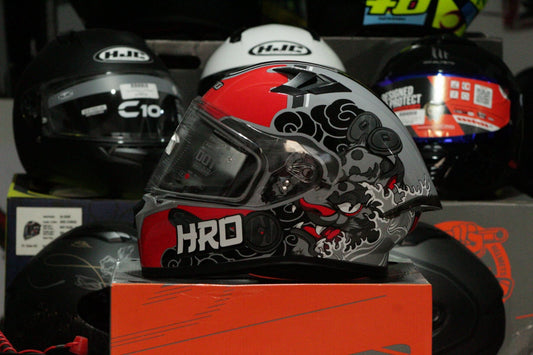 CASCO INTEGRAL HRO HOKUSAI ROJO