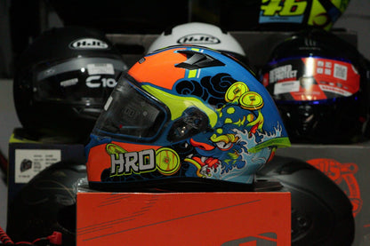 CASCO INTEGRAL HRO HOKUSAI NARANJA