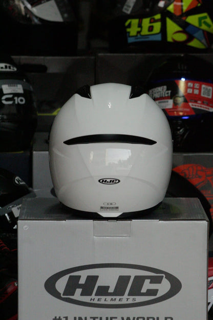 CASCO HJC C10 BLANCO BRILLO