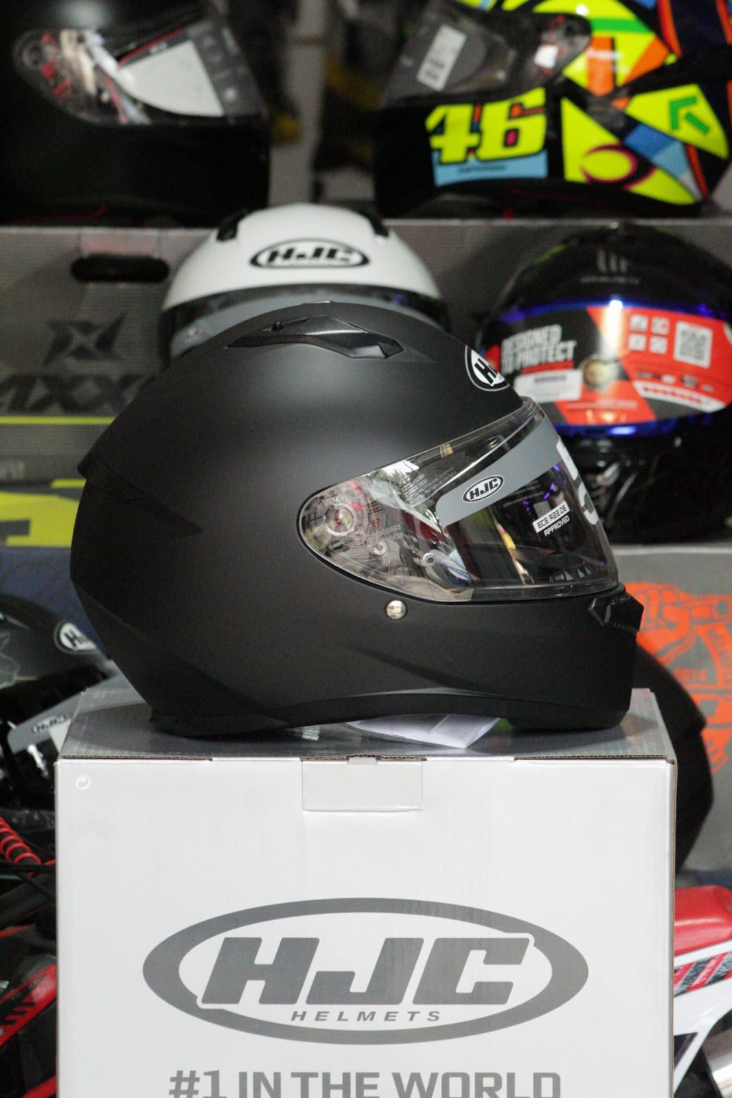 CASCO HJC C10 NEGRO MATE