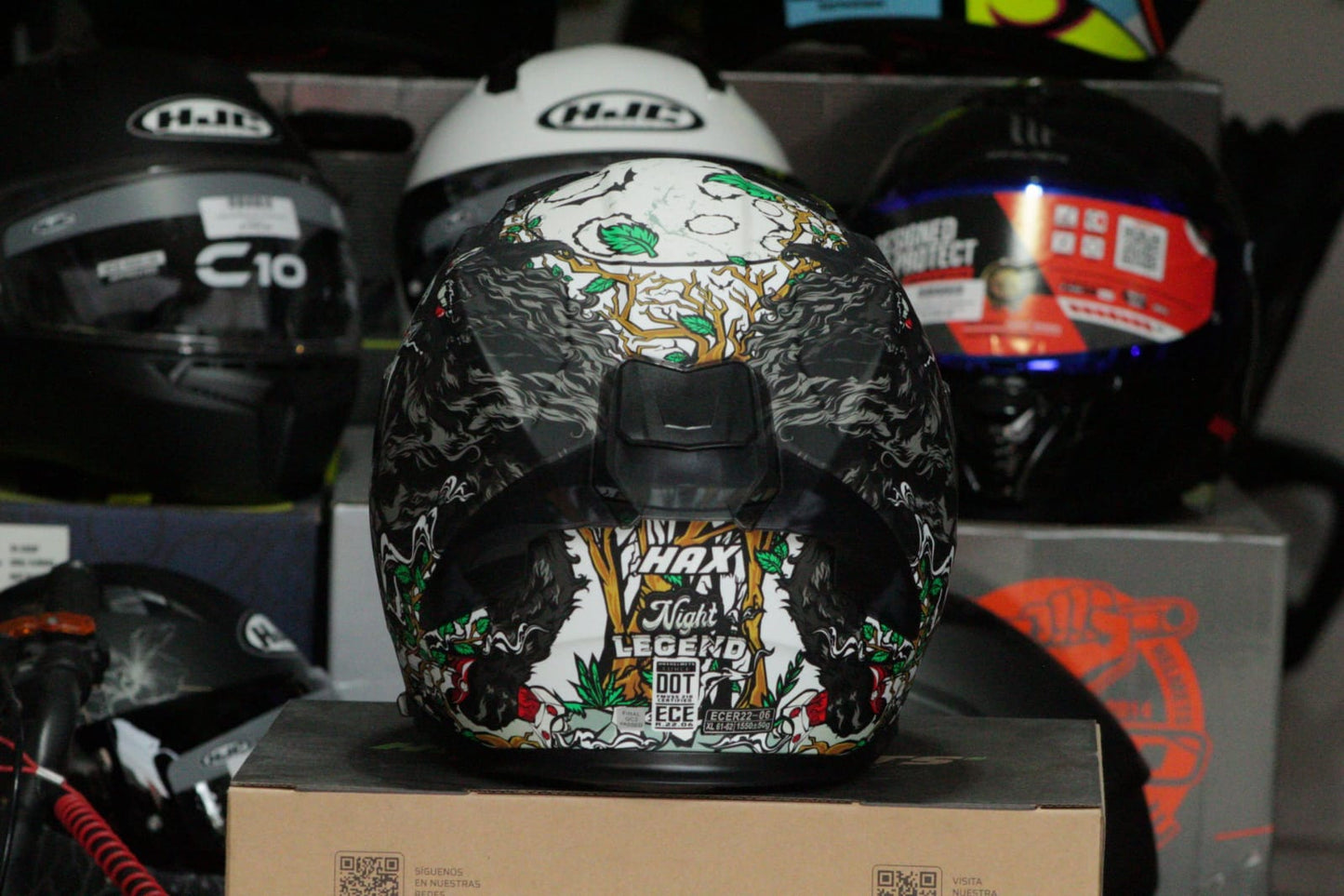 CASCO INTEGRAL HAX FORCE NIGHT LEGEND