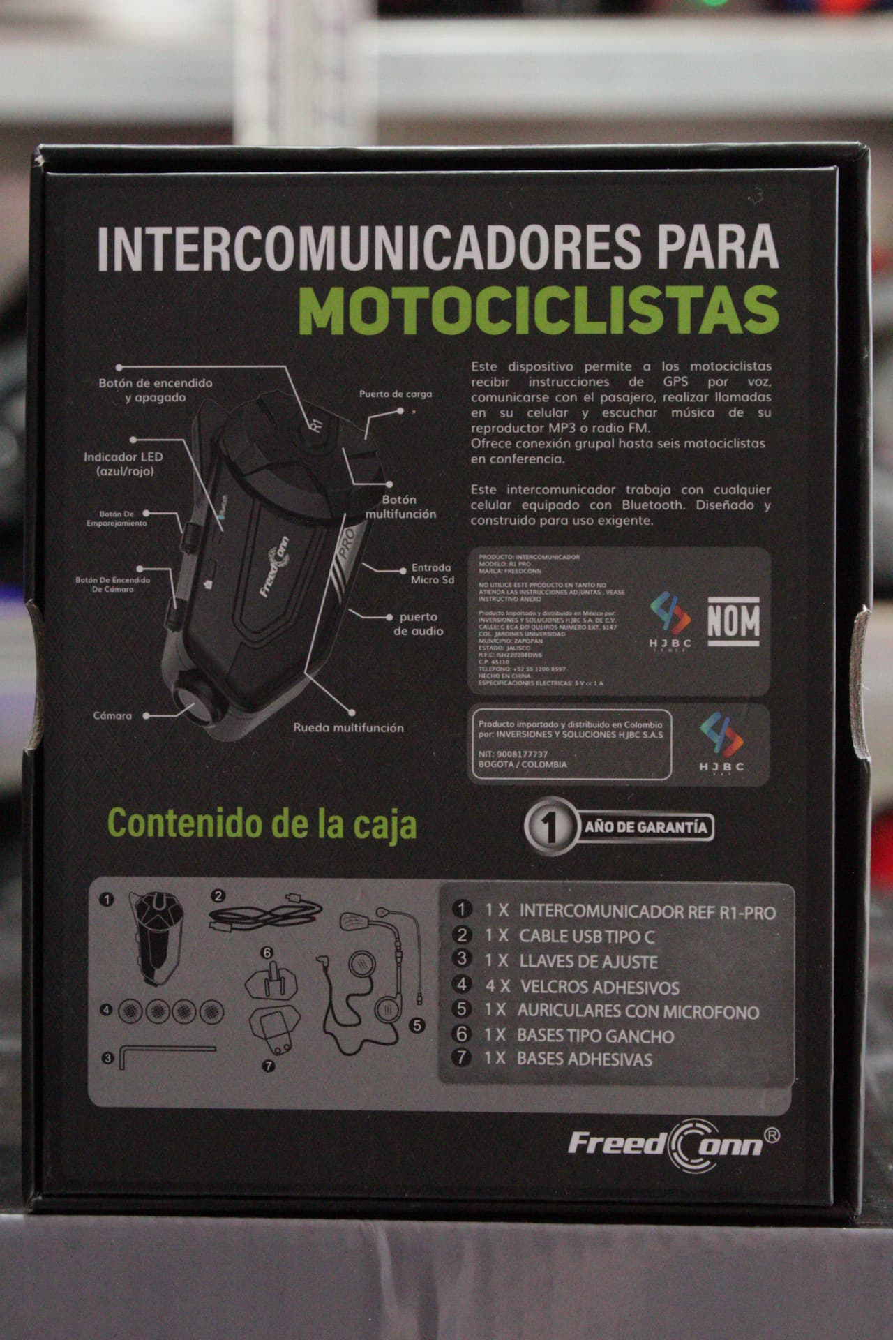 INTERCOMUNICADOR FREEDCONN R1 PRO