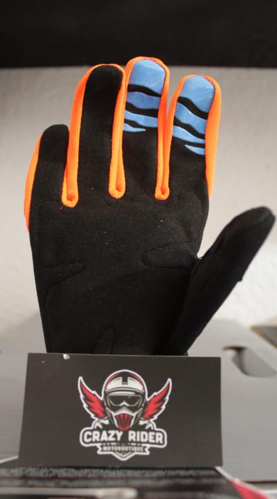 GUANTES FOX DIRTPAW NARANJA/AZUL