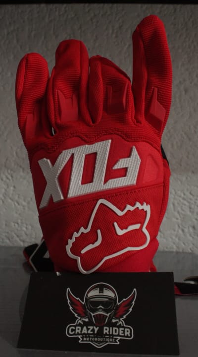 GUANTES FOX DIRTPAW ROJOS